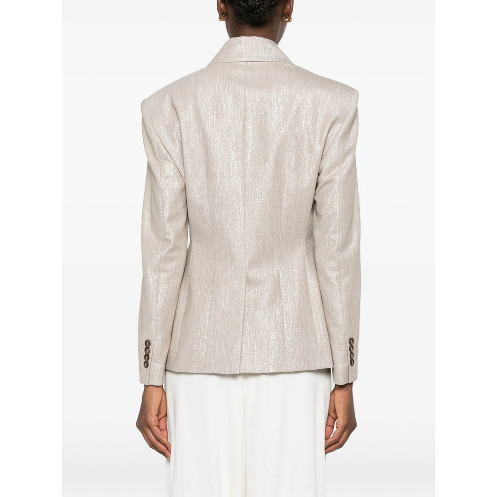 Brunello Cucinelli Neutrals Jackets - Blazers Women