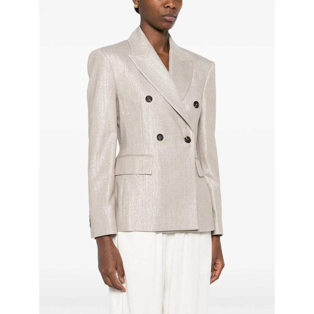 Brunello Cucinelli Neutrals Jackets - Blazers Women