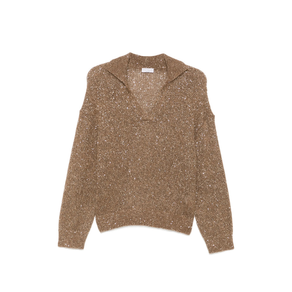 Brunello Cucinelli Brown Knitwear - Jumpers Women