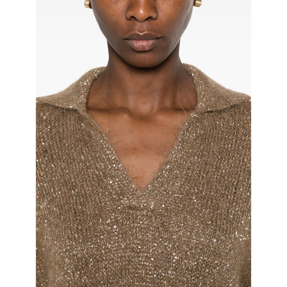 Brunello Cucinelli Brown Knitwear - Jumpers Women