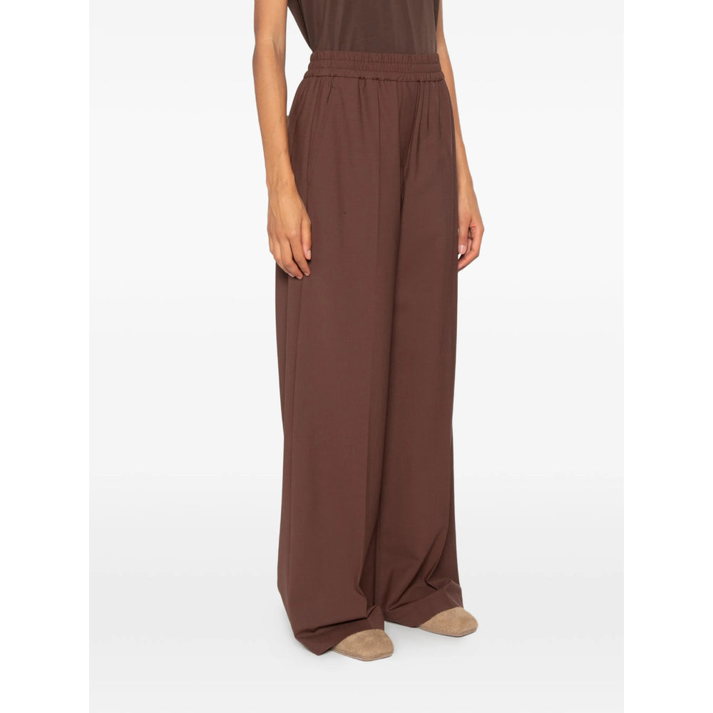 Brunello Cucinelli Brown Trousers - Palazzo Pants Women