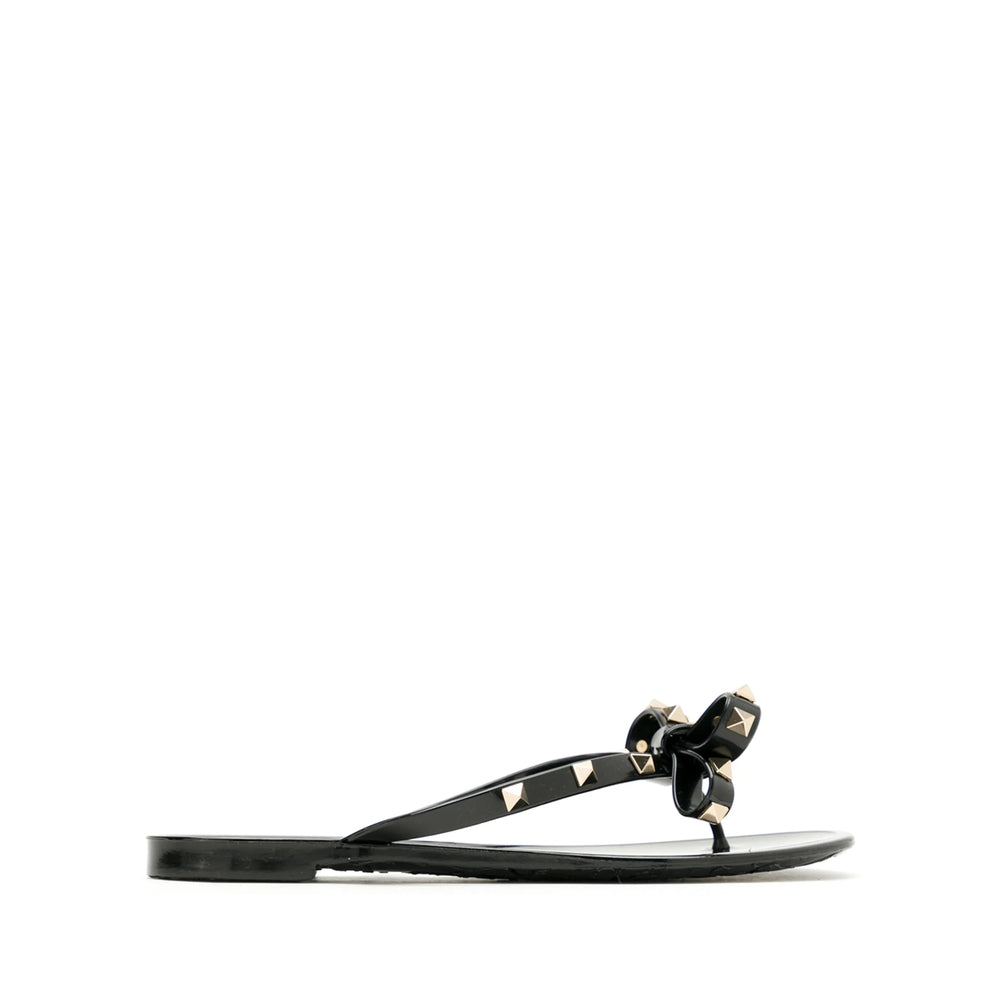 Valentino Garavani Black Flip-Flops & Slides Women