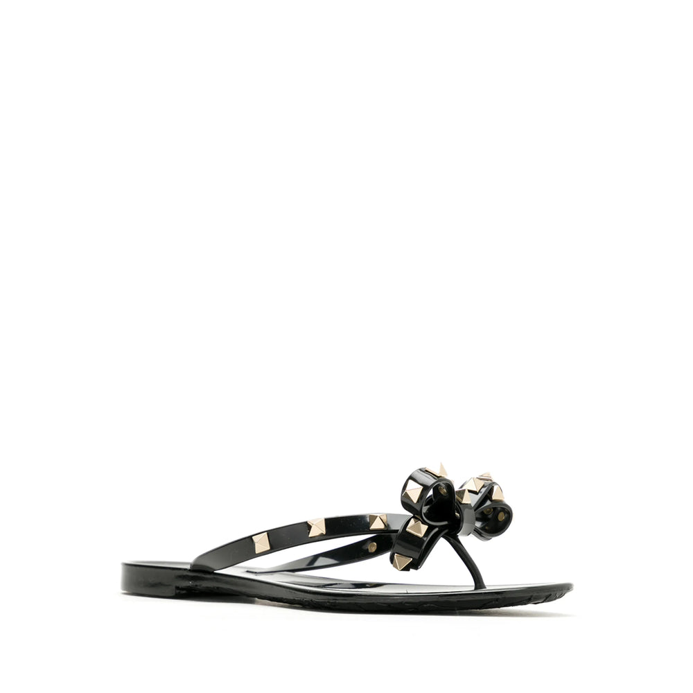 Valentino Garavani Black Flip-Flops & Slides Women