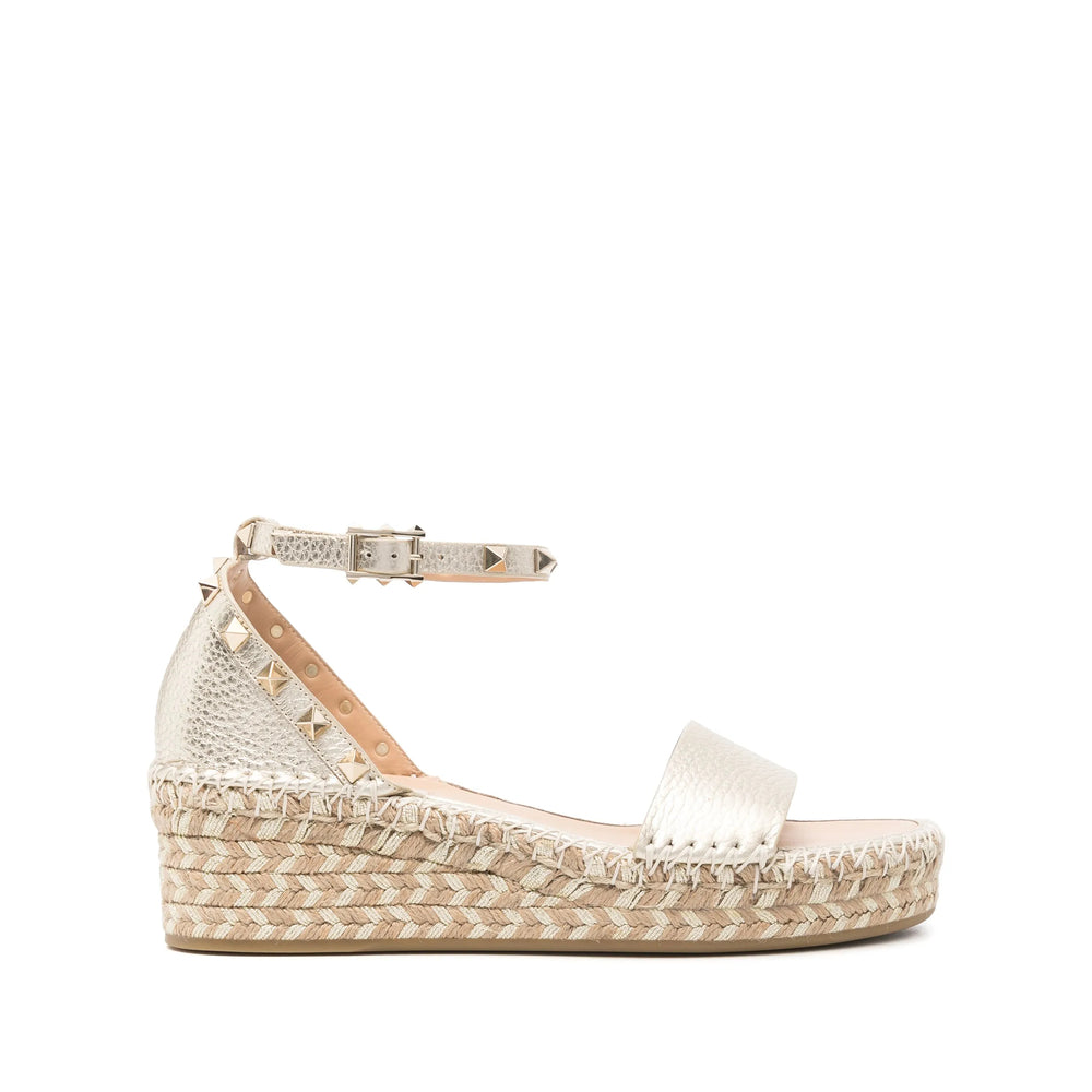 Valentino Garavani Gold Espadrilles Women