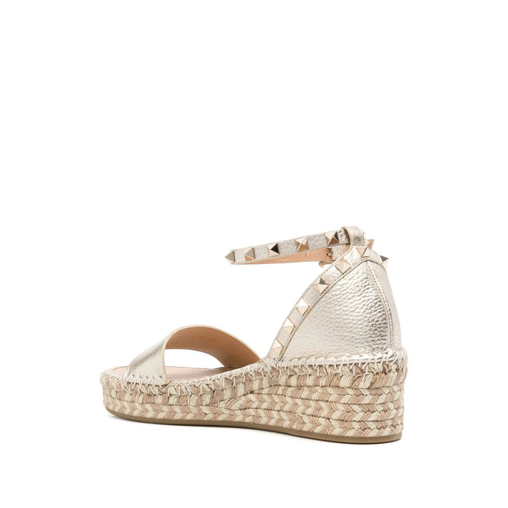 Valentino Garavani Gold Espadrilles Women