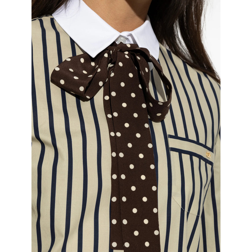 Valentino Neutrals Tops - Shirts Women