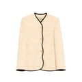 Valentino Neutrals Jackets - Blazers Women