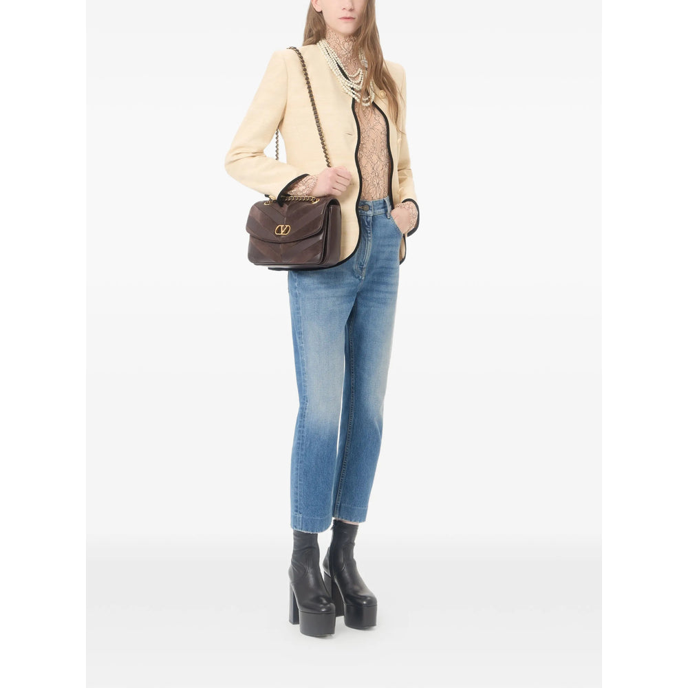 Valentino Neutrals Jackets - Blazers Women