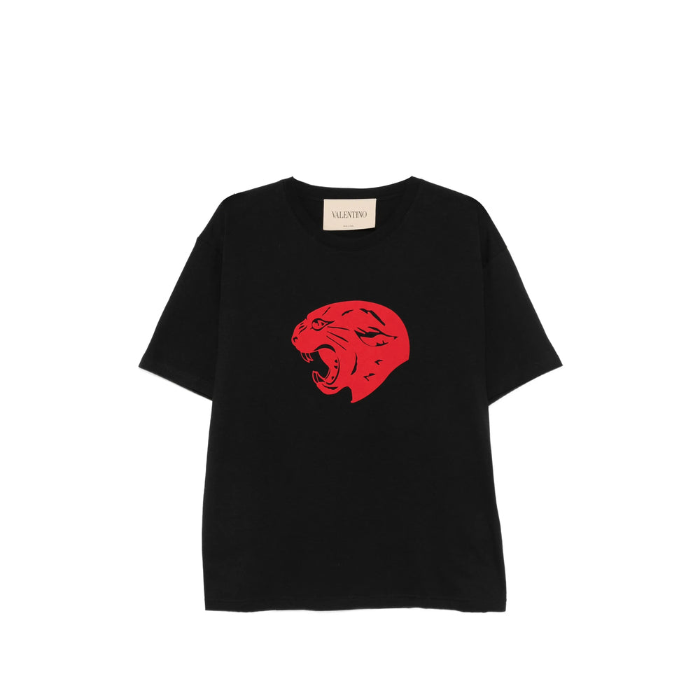 Valentino Black T-Shirts & Vests - T-Shirts Men
