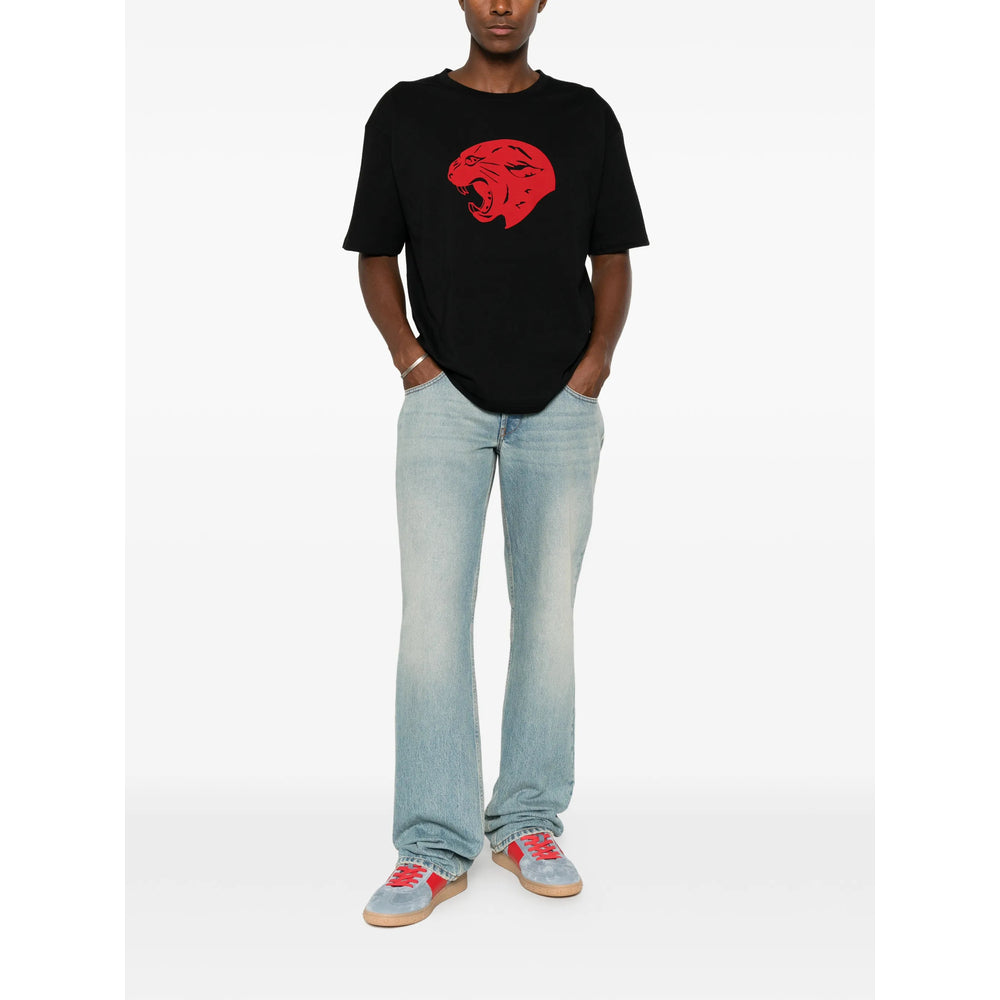 Valentino Black T-Shirts & Vests - T-Shirts Men