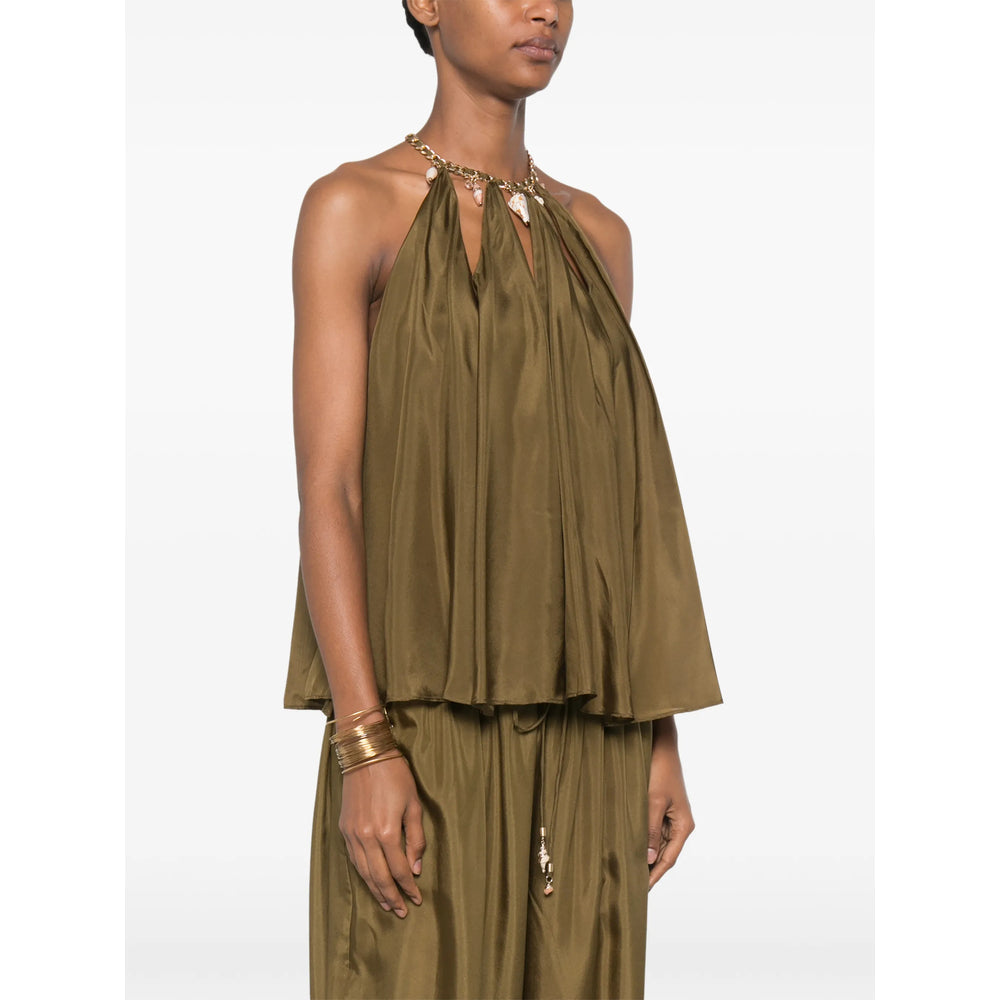 Zimmermann Green Tops - Blouses Women