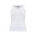 Ganni White Tops - Vests & Tank Tops Women