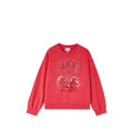 Ganni Red Tops - Sweatshirts Women