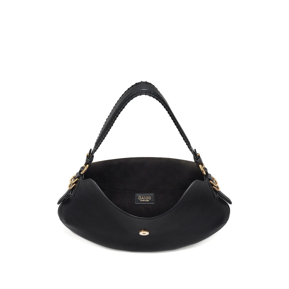 Ganni Black Shoulder Bags Women