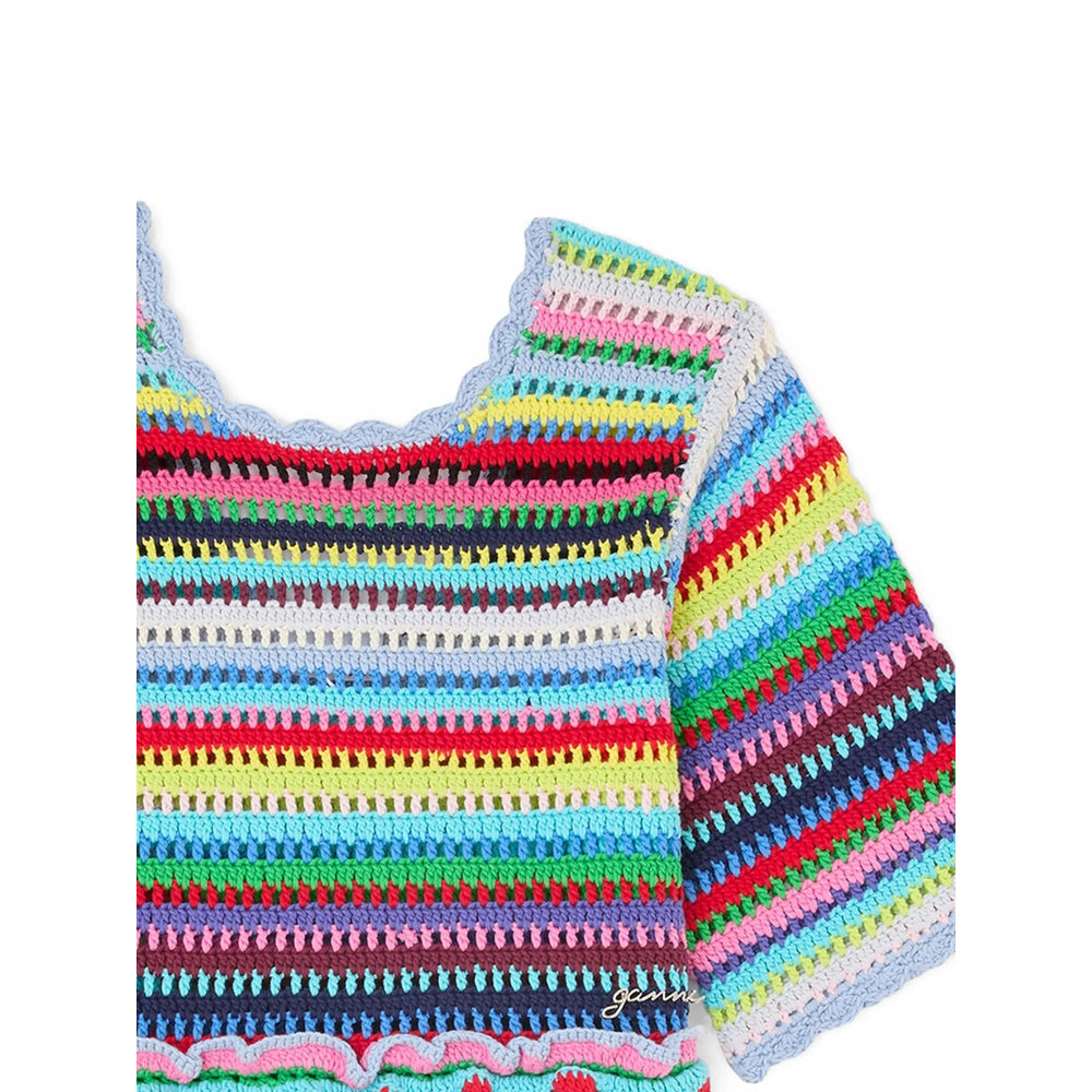 Ganni Blue Tops - Blouses Women