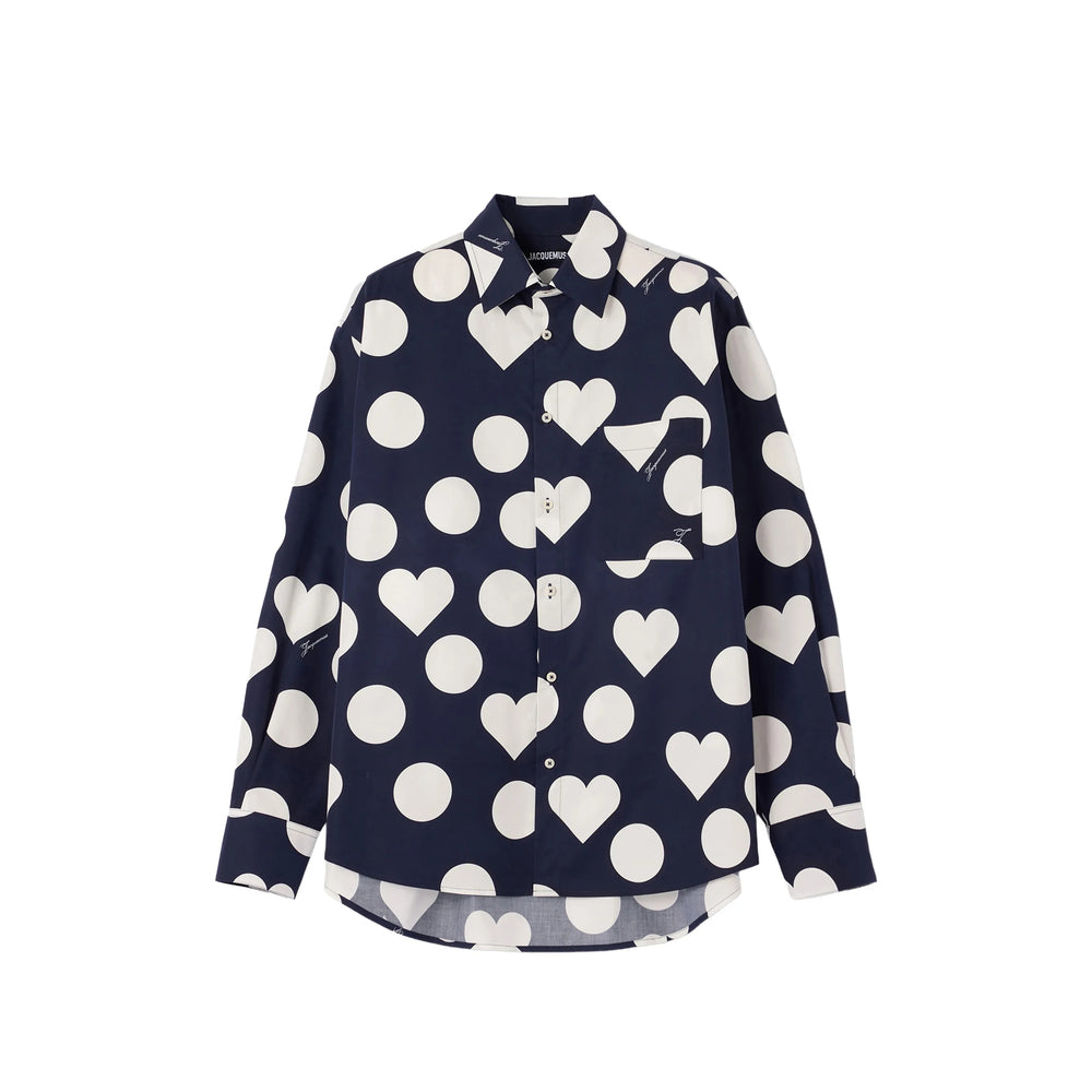 Jacquemus Blue Shirts Men