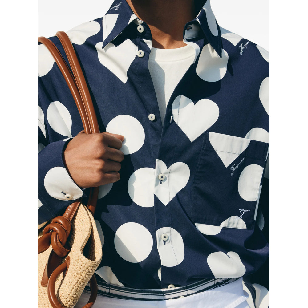 Jacquemus Blue Shirts Men