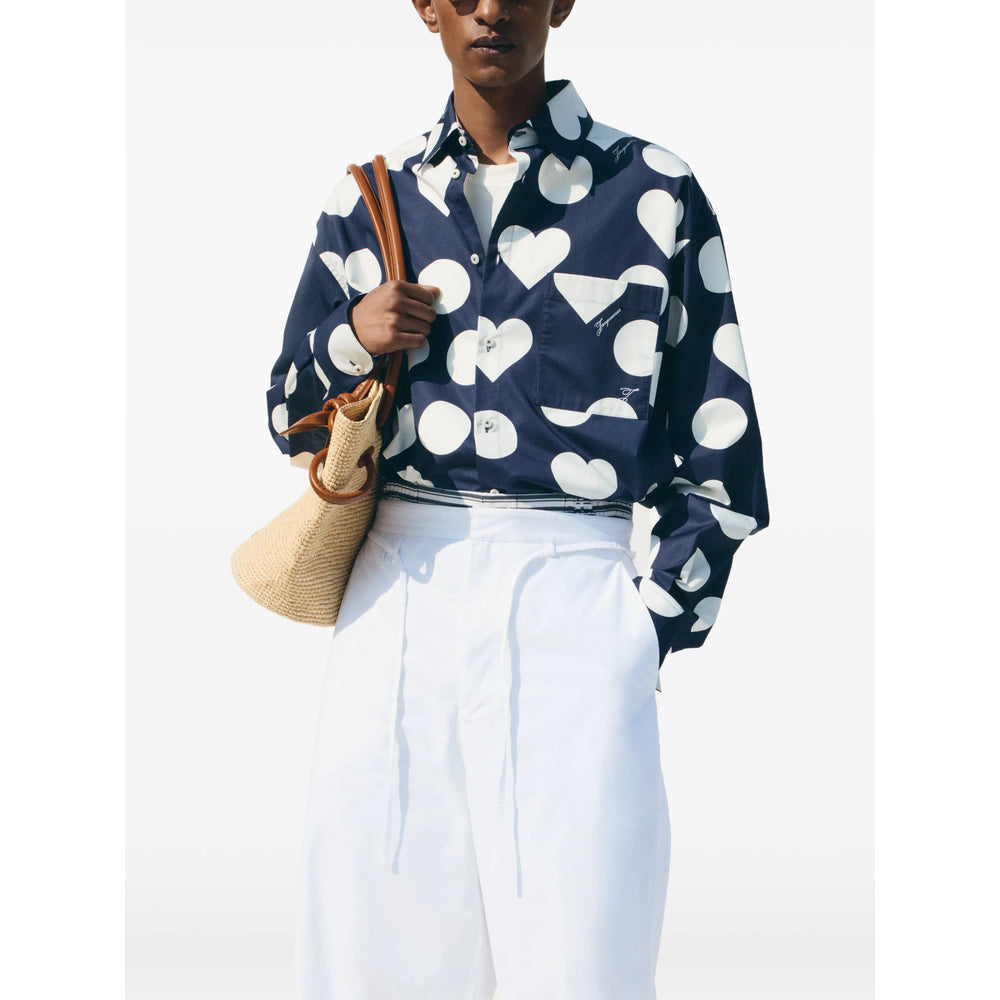 Jacquemus Blue Shirts Men
