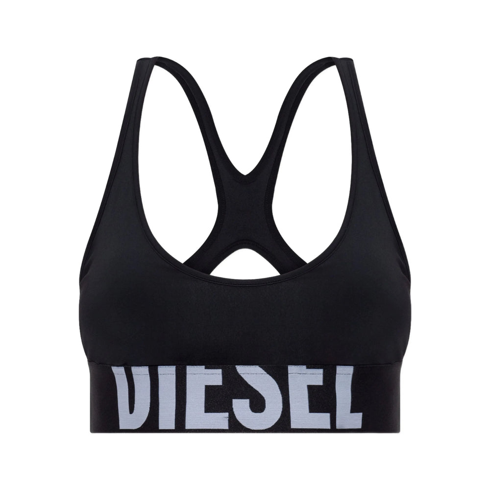 Diesel Black Performance Tops - Sports Bras Women