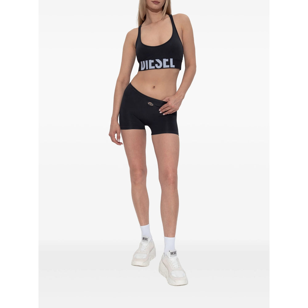 Diesel Black Performance Tops - Sports Bras Women