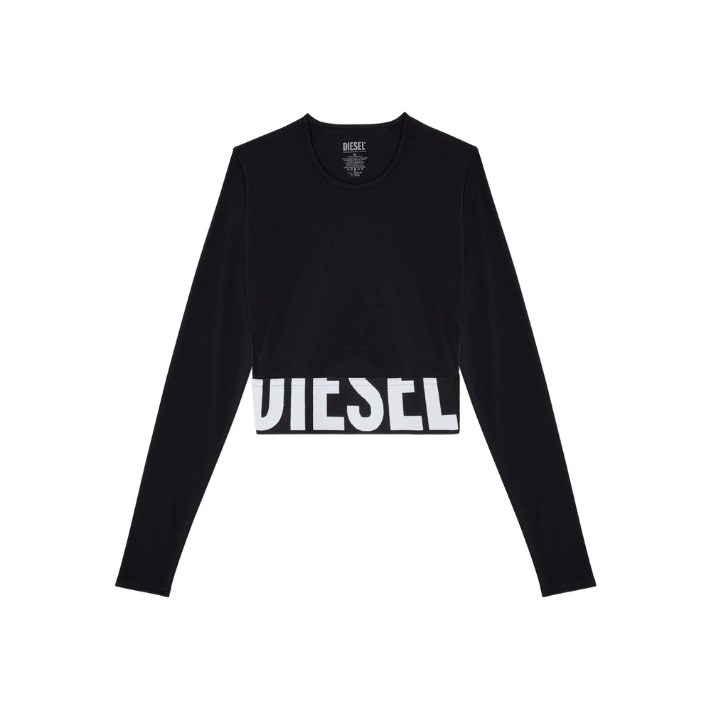 Diesel Black Tops - T-Shirts & Jerseys Women