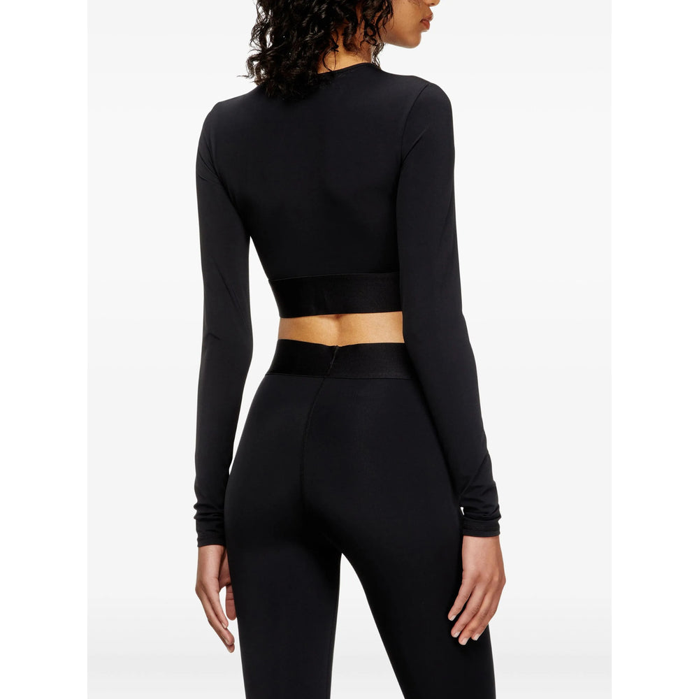Diesel Black Tops - T-Shirts & Jerseys Women