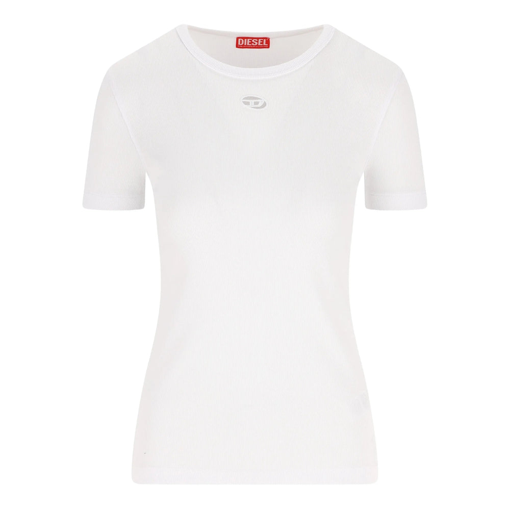 Diesel White Tops - T-Shirts & Jerseys Women