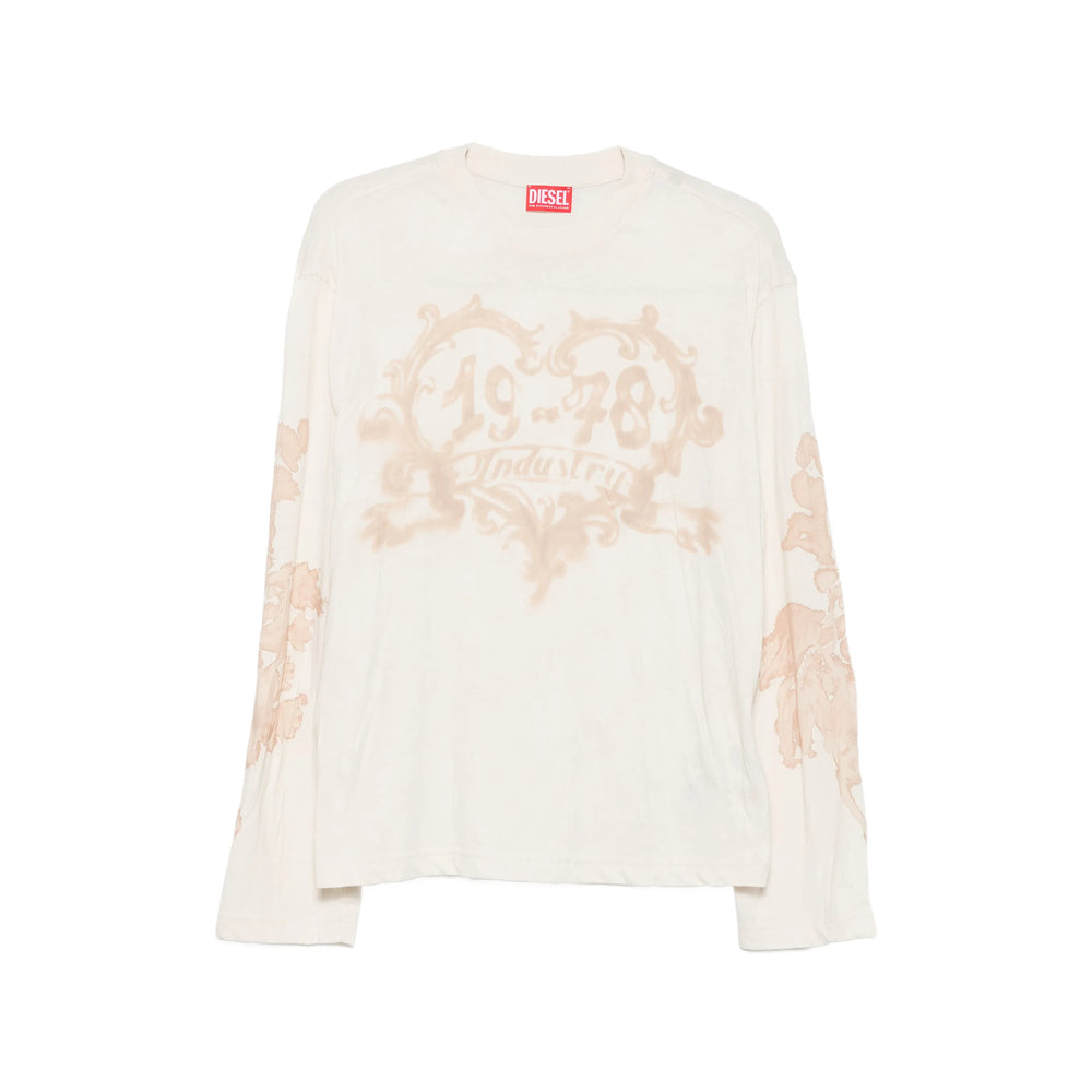 Diesel Neutrals Tops - T-Shirts & Jerseys Women