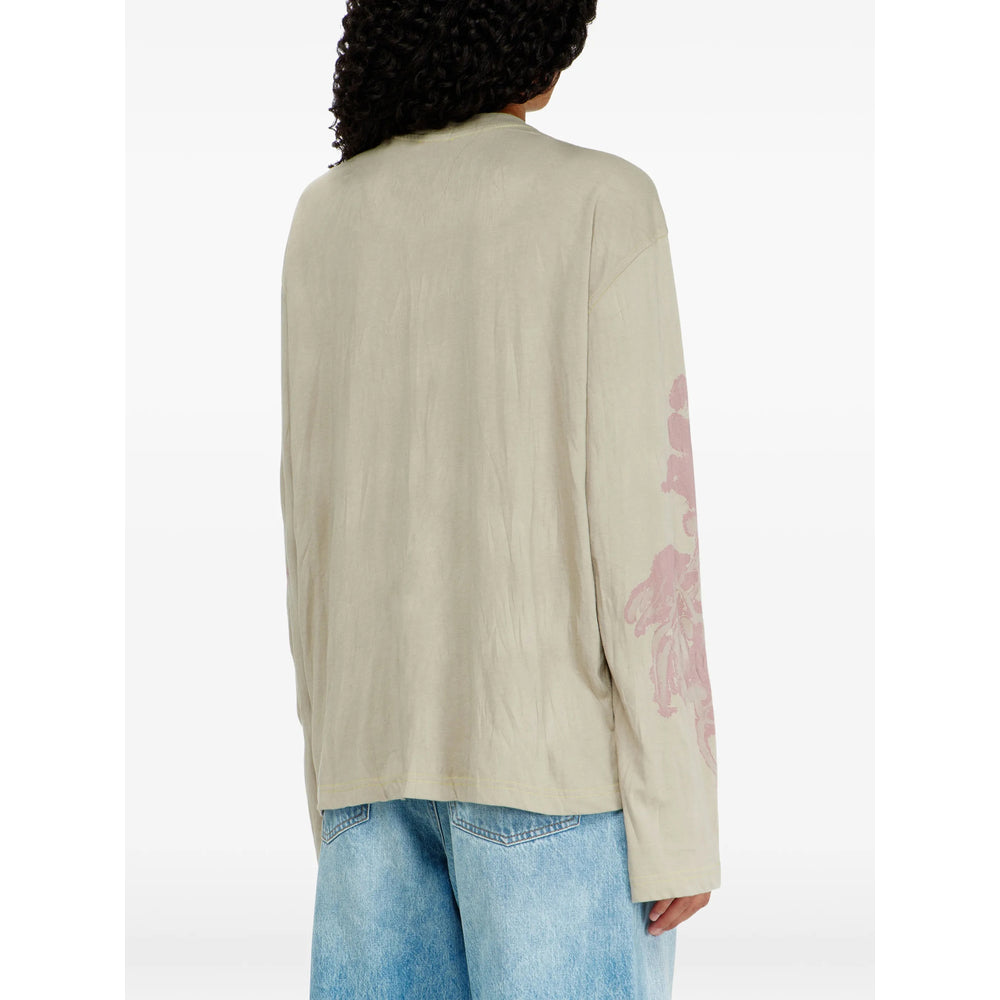 Diesel Neutrals Tops - T-Shirts & Jerseys Women