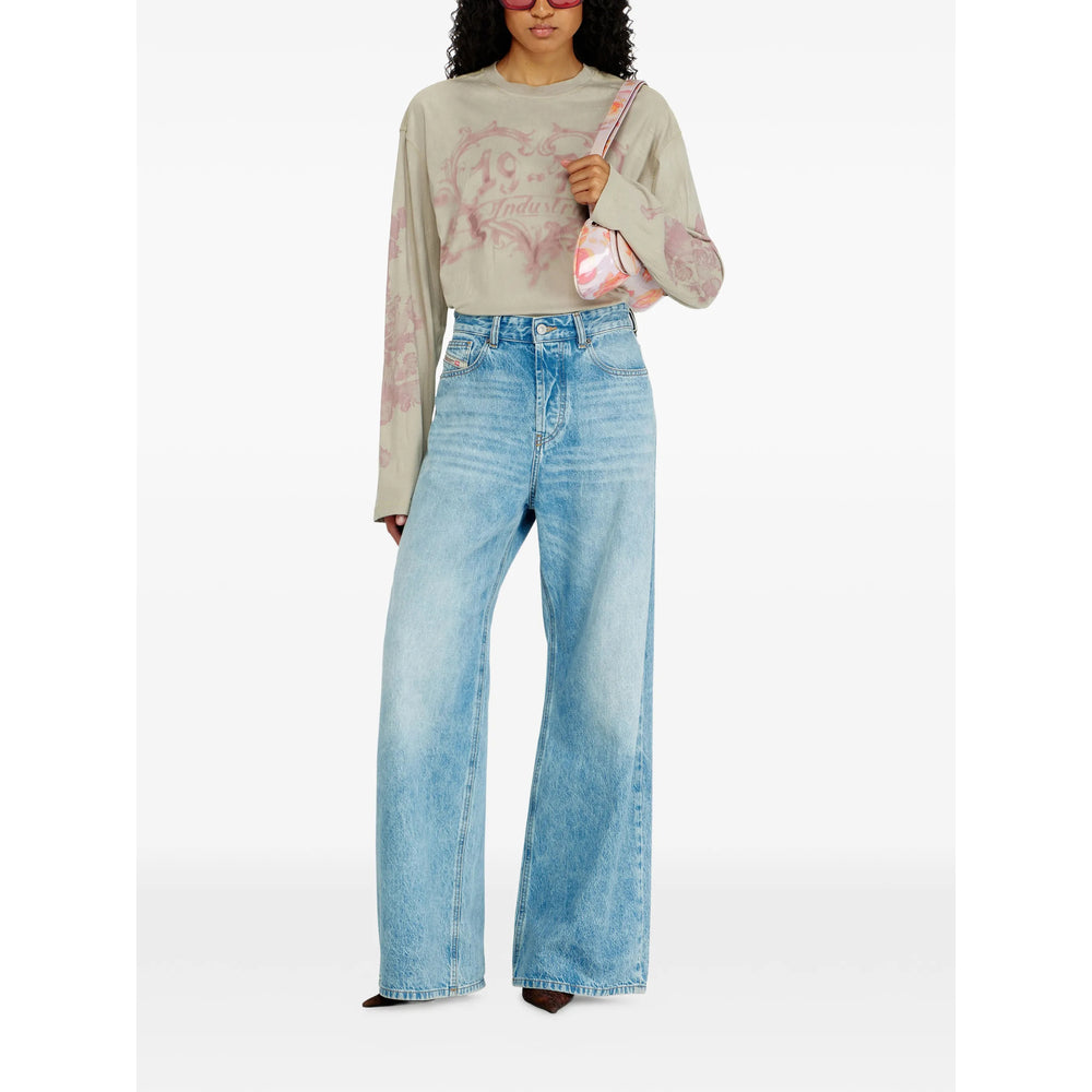 Diesel Neutrals Tops - T-Shirts & Jerseys Women