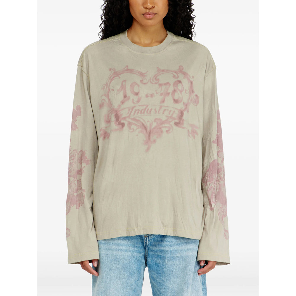 Diesel Neutrals Tops - T-Shirts & Jerseys Women