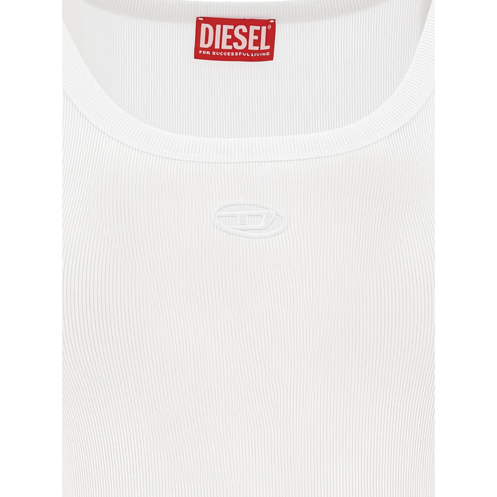 Diesel White Tops - Vests & Tank Tops Women