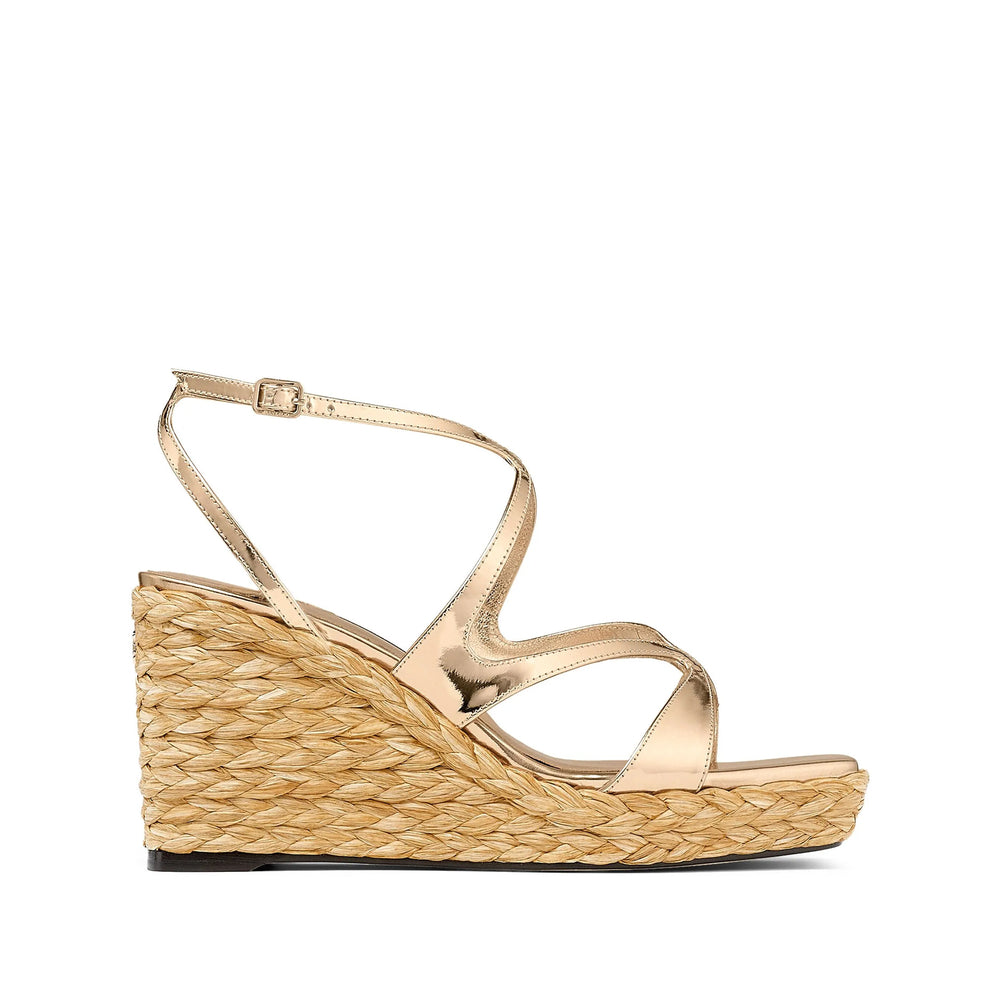 Jimmy Choo Gold Espadrilles Women