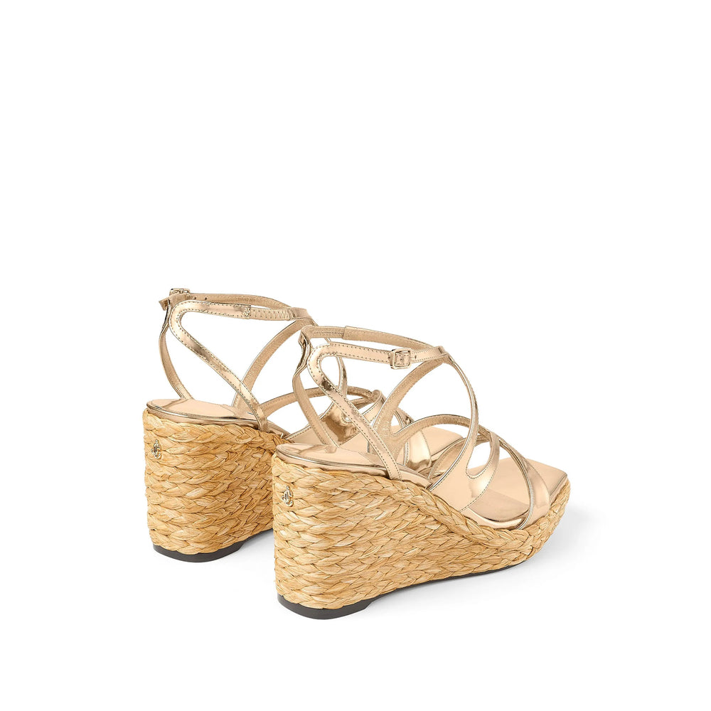 Jimmy Choo Gold Espadrilles Women