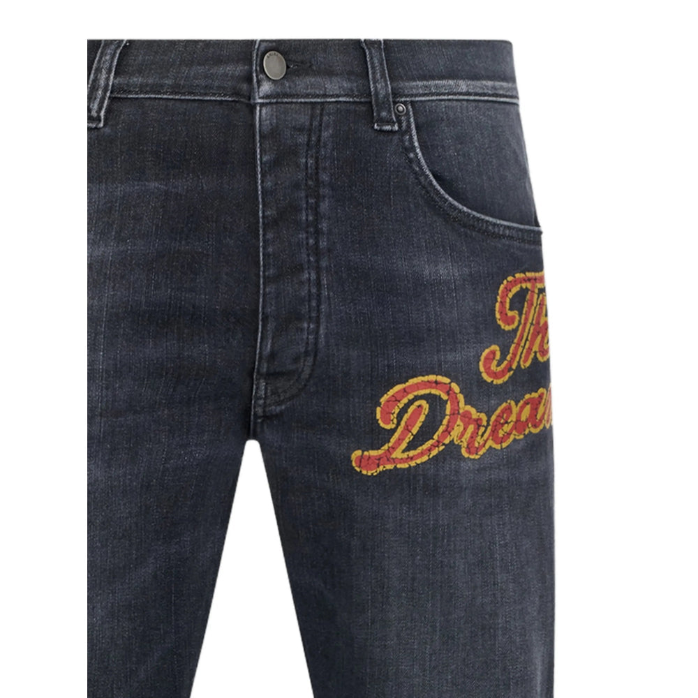 Amiri Grey Denim - Skinny Jeans Men