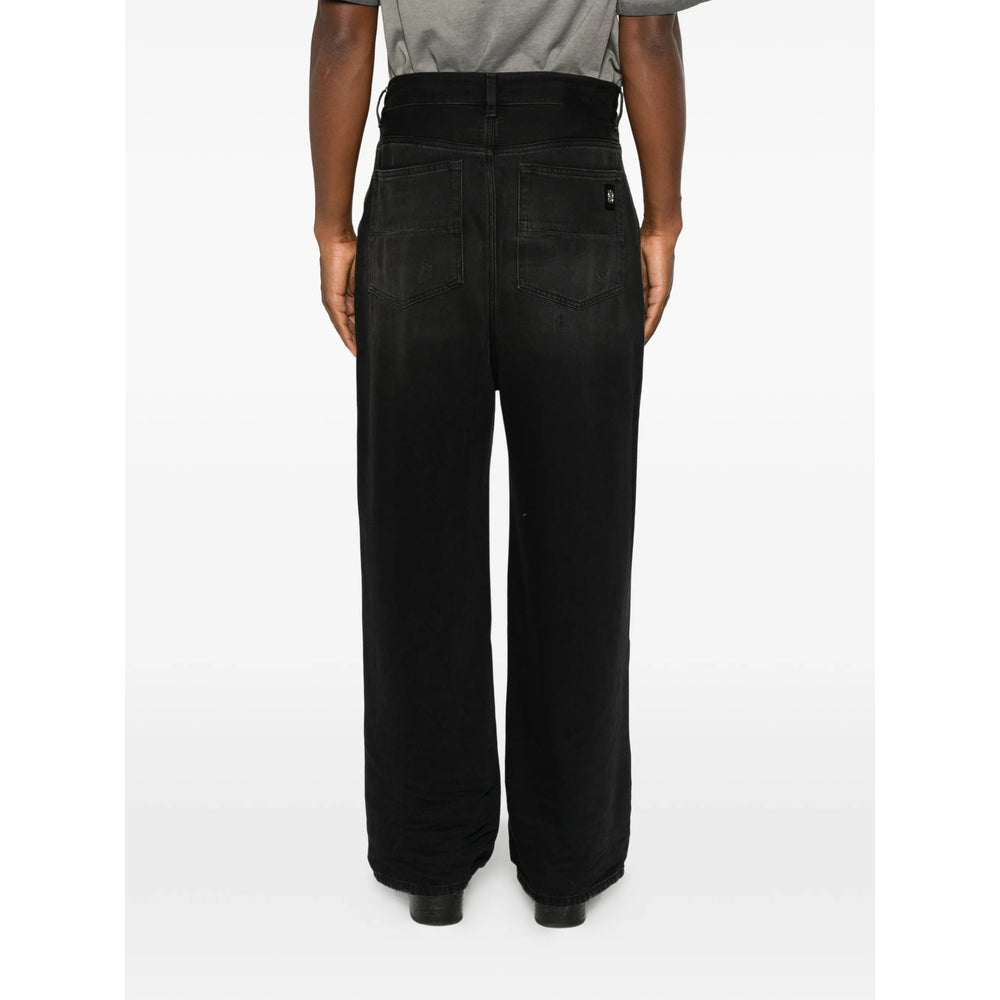 Amiri Black Denim - Wide-Leg Jeans Men