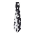 Alexander Mcqueen Skull Ribbon Scarf Women
