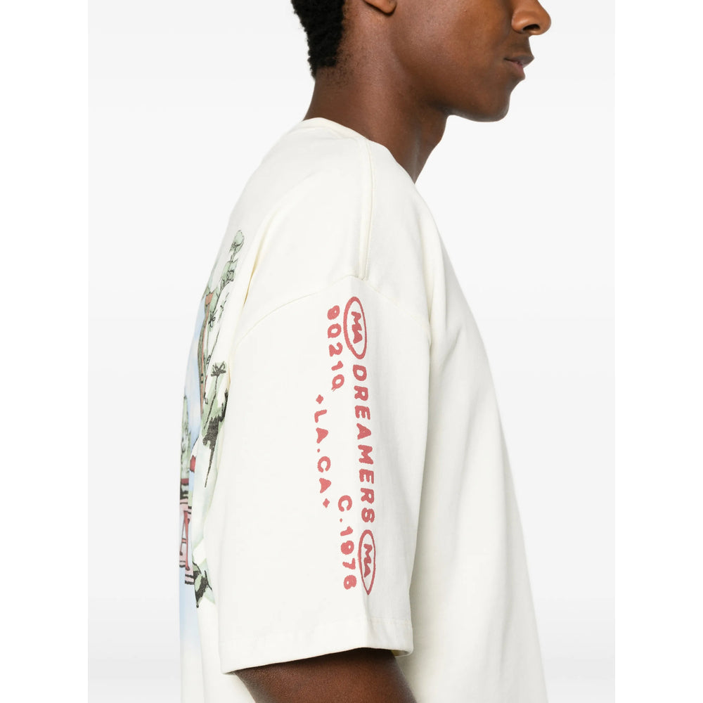 Amiri Neutrals T-Shirts & Vests - T-Shirts Men