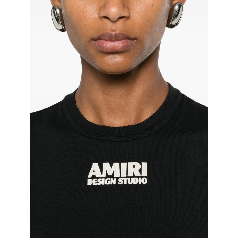 Amiri Black Tops - Vests & Tank Tops Women