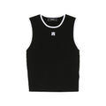 Amiri Black Tops - Vests & Tank Tops Women