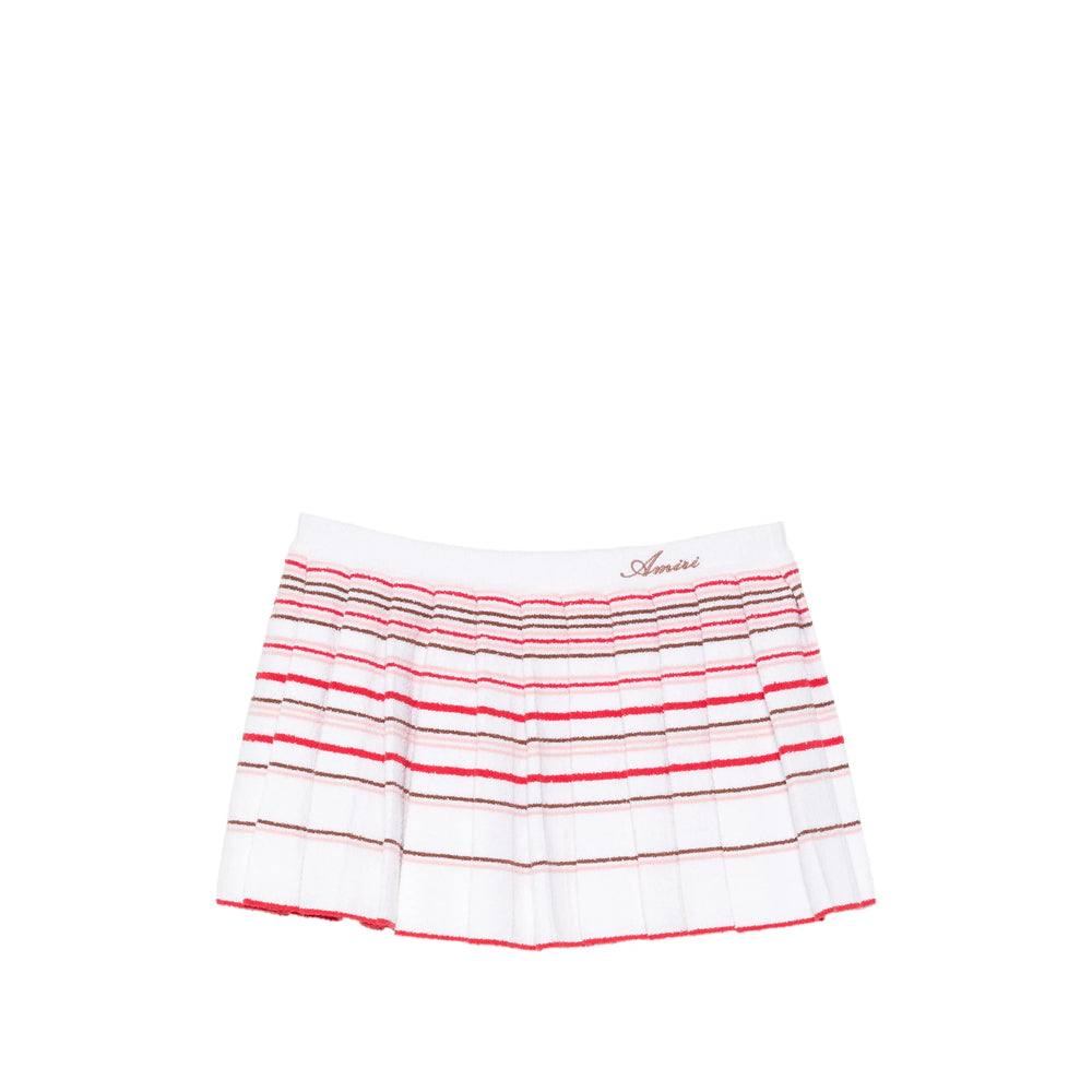 Amiri White Skirts - Pleated Skirts Women