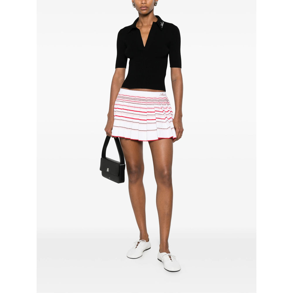 Amiri White Skirts - Pleated Skirts Women