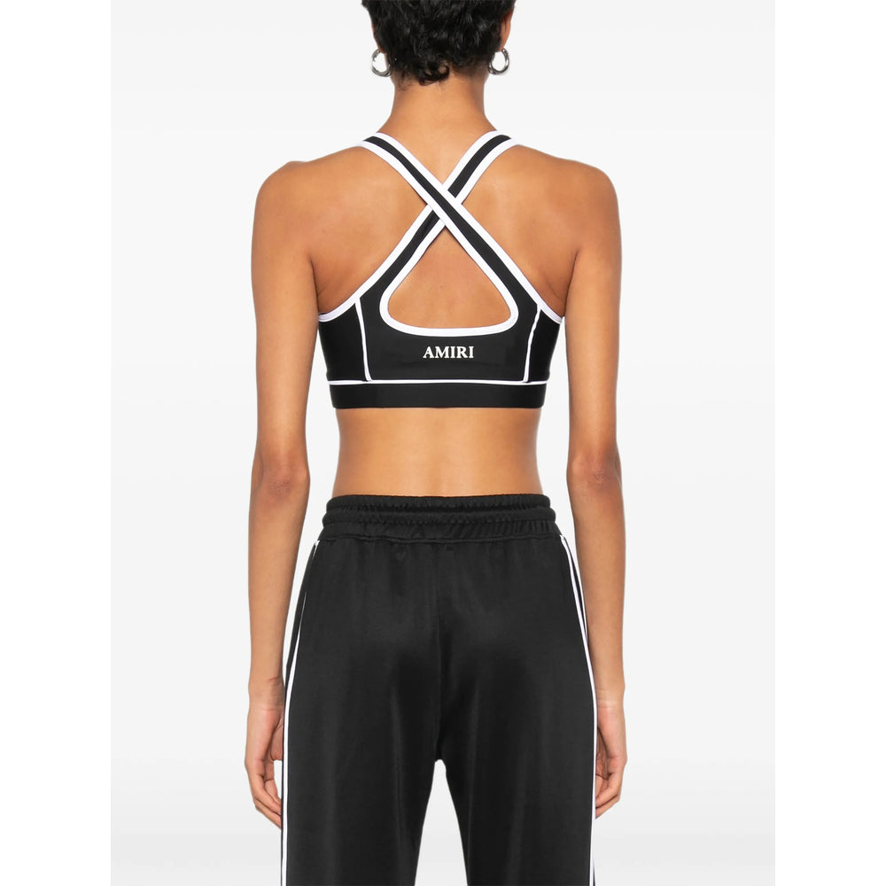 Amiri Black Tops - Vests & Tank Tops Women