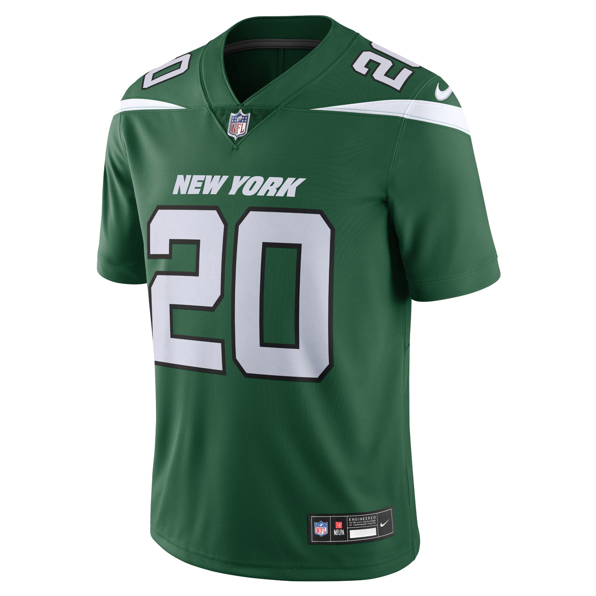 New York Jets Breece Hall Gotham Green Vapor Untouchable Limited Jersey