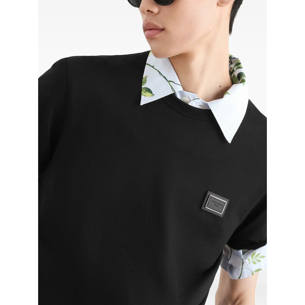 Dolce & Gabbana Black T-Shirts & Vests - T-Shirts Men