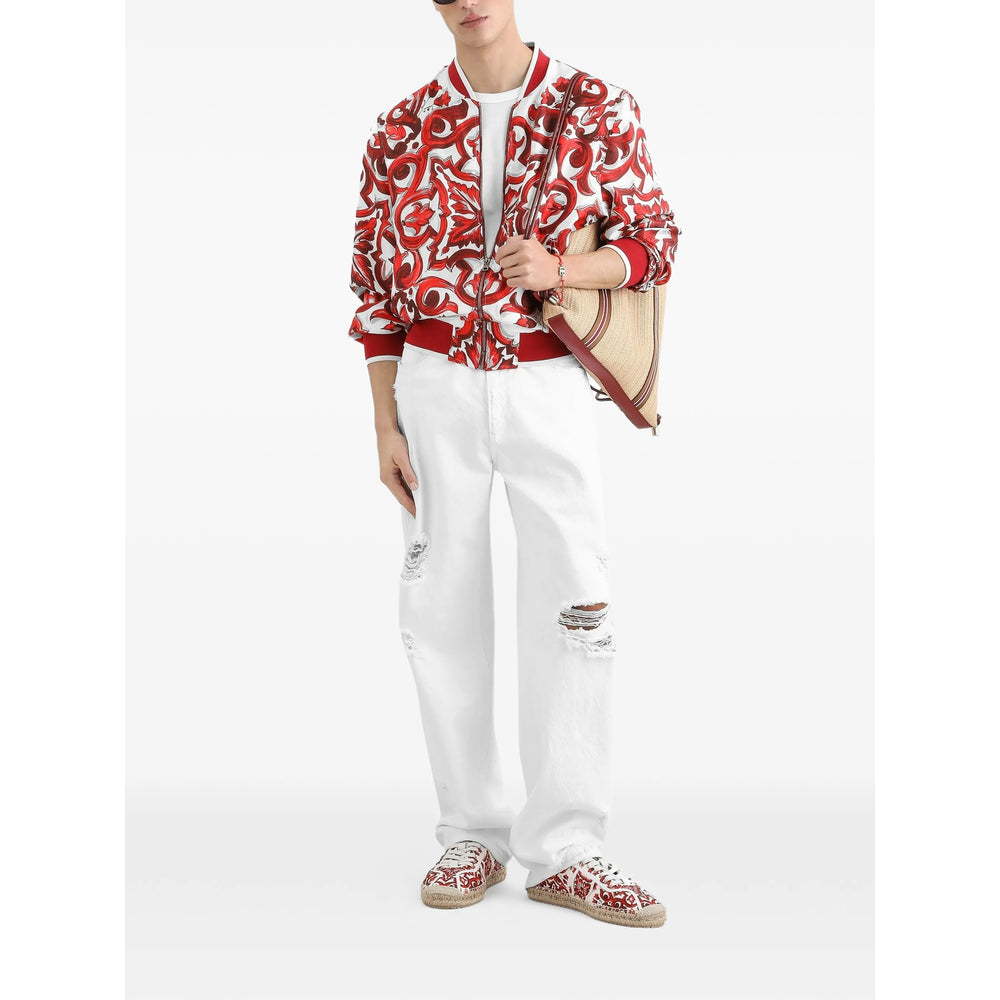 Dolce & Gabbana White T-Shirts & Vests - T-Shirts Men