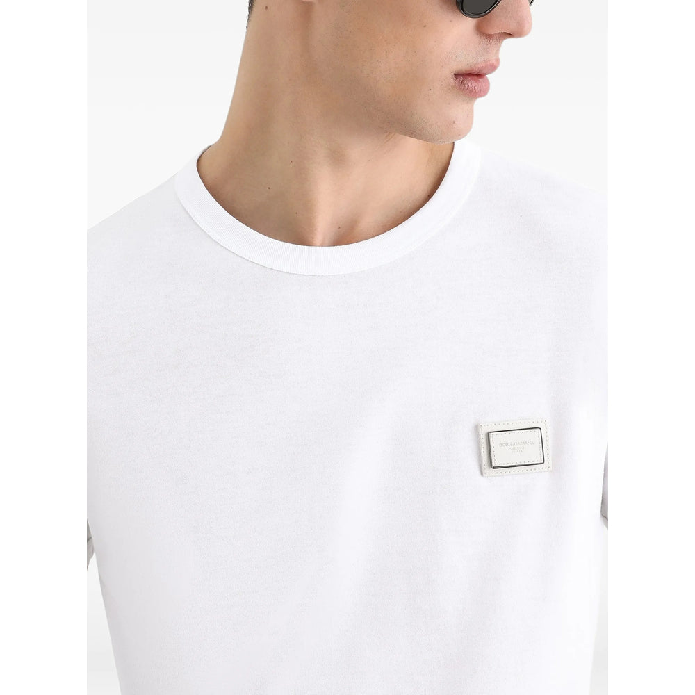 Dolce & Gabbana White T-Shirts & Vests - T-Shirts Men