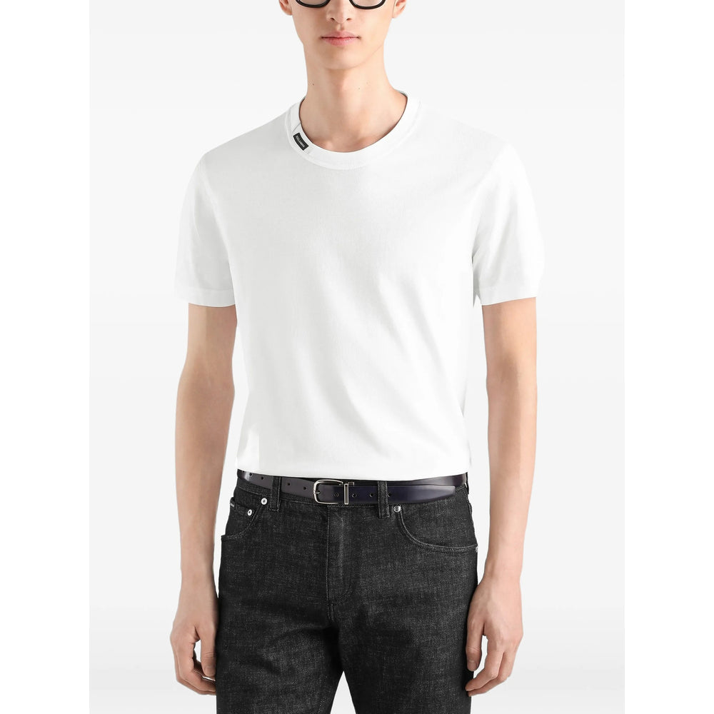 Dolce & Gabbana White T-Shirts & Vests - T-Shirts Men