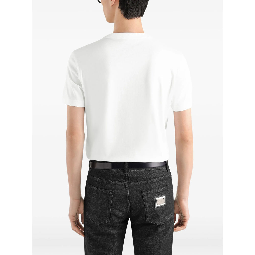 Dolce & Gabbana White T-Shirts & Vests - T-Shirts Men