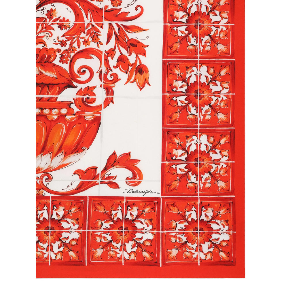 Dolce & Gabbana Red Scarves Women
